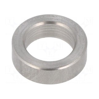Spacer sleeve | 5mm | cylindrical | stainless steel | Out.diam: 16mm