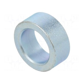 Spacer sleeve | 5mm | cylindrical | steel | zinc | Out.diam: 12mm