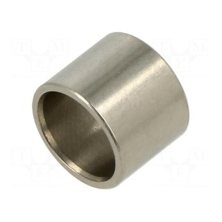 Spacer sleeve | 8mm | cylindrical | stainless steel | Out.diam: 10mm