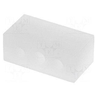Insulating distance | polyamide | 5mm | natural | UL94V-2 | TO220