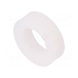 Spacer sleeve | cylindrical | polyamide | L: 3mm | Øout: 10mm | natural