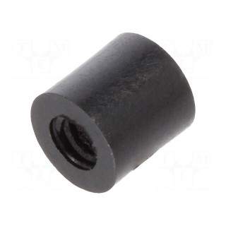 Spacer sleeve | cylindrical | polyamide | M2,5 | L: 5mm | Øout: 5mm