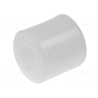 Spacer sleeve | cylindrical | polyamide | L: 13mm | Øout: 14.7mm | glued