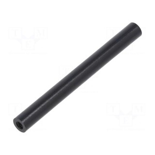 Spacer sleeve | cylindrical | polyamide | M2,5 | L: 50mm | Øout: 5mm