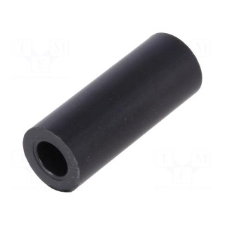 Spacer sleeve | cylindrical | polystyrene | L: 18mm | Øout: 7mm | 70°C