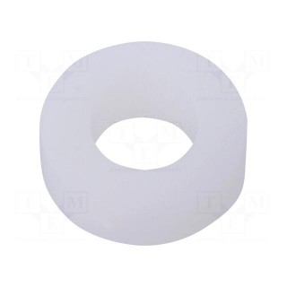 Spacer sleeve | cylindrical | polystyrene | L: 3mm | Øout: 10mm