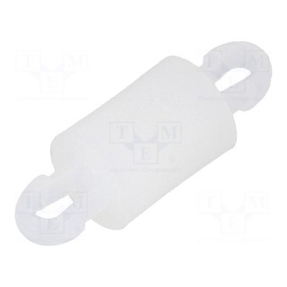 PCB distance | polyamide | L: 6mm | latch/latch | UL94V-2