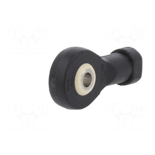 Ball joint | Øhole: 3mm | M3 | 0.5 | right hand thread,inside | L: 25mm