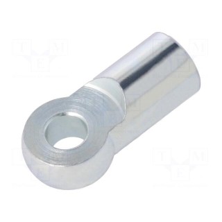 Joint piece | 10mm | Thread: M10 | Mat: steel | Pitch: 1,5 | Plating: zinc