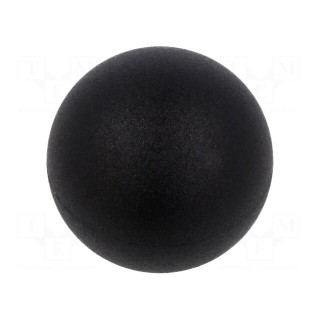 Ball knob | Ø: 25mm | Int.thread: M6 | 9mm