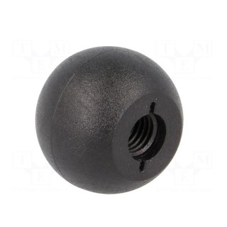 Ball knob | Ø: 25mm | Int.thread: M8 | 11mm