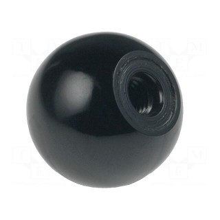 Ball knob | Ø: 32mm | Int.thread: M8 | 14.5mm