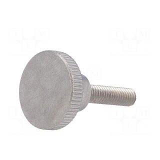 Knob | Ø: 16mm | Ext.thread: M4 | 16mm | H: 9.5mm | stainless steel