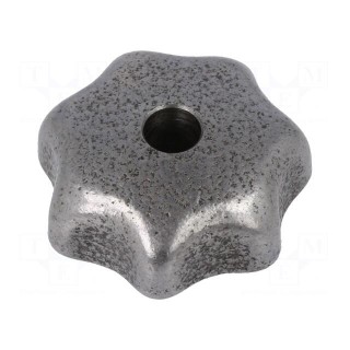 Knob | Ø: 32mm | Int.thread: M6 | cast iron | DIN: 6336