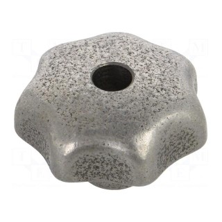 Knob | Ø: 40mm | cast iron | Ømount.hole: 8mm | DIN 6336