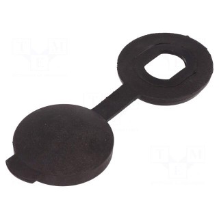 Dust cover | TPE (thermoplastic elastomer) | Colour: black