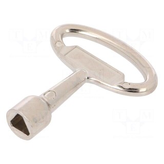 Key | zinc and aluminium alloy | nickel | Kind of insert bolt: T9
