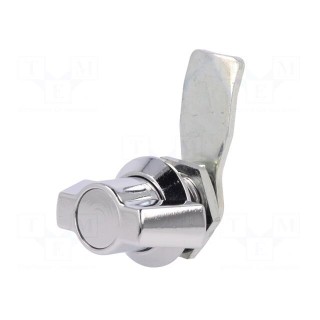 Lock | without cylinder | zinc and aluminium alloy | 18mm | chromium
