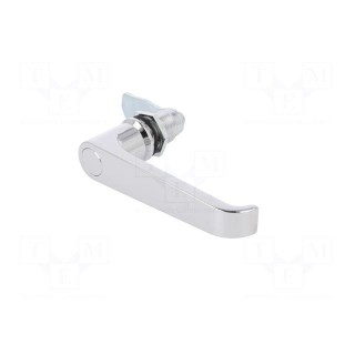 Lock | without cylinder | zinc and aluminium alloy | 30mm | chromium