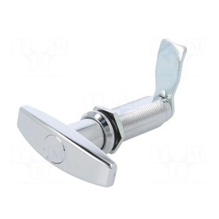 Lock | without cylinder | zinc and aluminium alloy | 60mm | chromium