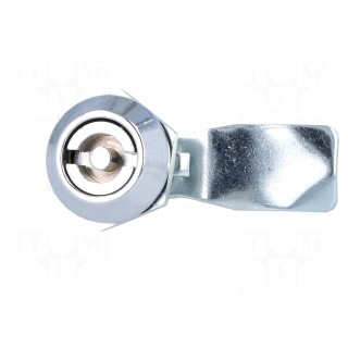 Lock | zinc and aluminium alloy | 21mm | chromium