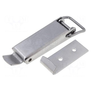 Clasp | stainless steel | W: 43mm | L: 193.5mm | 2000N