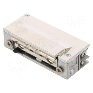 Electromagnetic lock | 6÷12VDC | with switch | 1400RFT | 6÷12VAC