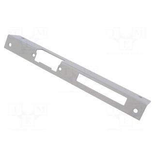Frontal plate | angular,right | W: 25mm | for electromagnetic lock