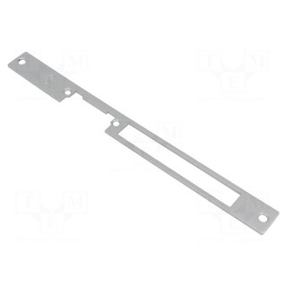 Frontal plate | for electromagnetic lock,1400 series | grey