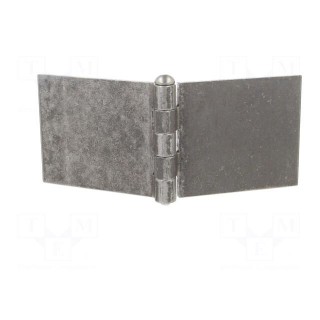 Hinge | Width: 200mm | steel | H: 80mm | without coating,for welding
