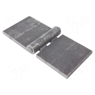 Hinge | Width: 220mm | steel | H: 100mm | without coating,for welding