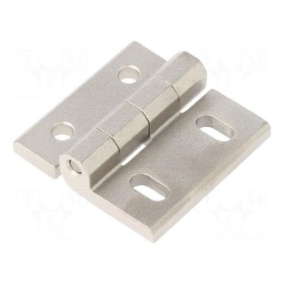 Hinge | Width: 45mm | stainless steel | H: 45mm | without regulation