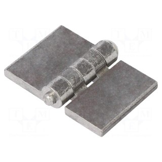 Hinge | Width: 60mm | steel | H: 40mm | without coating,for welding
