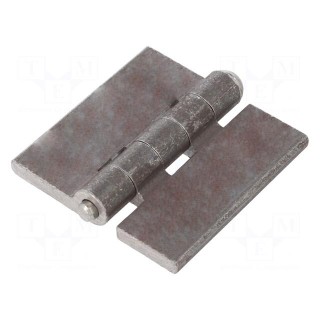 Hinge | Width: 60mm | steel | H: 60mm | without coating,for welding