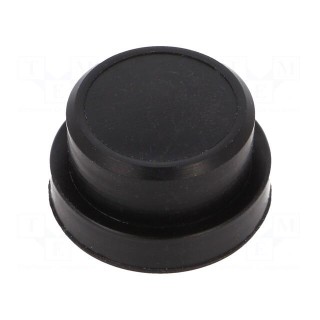 16mm | plugs | Mat: elastomer | Seal Plug DS | black | -20÷80°C | IP54