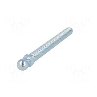 Pin | M12 | Plunger mat: steel | Ø: 14mm | Plating: zinc