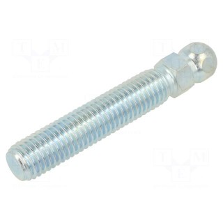 Pin | M14 | Plunger mat: steel | Ø: 15mm | Plating: zinc | Spanner: 14mm