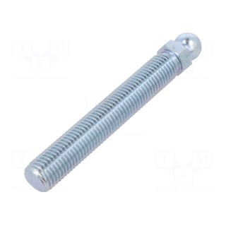 Pin | M16 | Plunger mat: steel | Ø: 15mm | Plating: zinc | Spanner: 17mm
