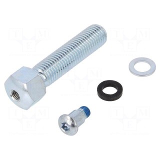Pin | M16 | Plunger mat: steel | Plating: zinc | Thread len: 66mm