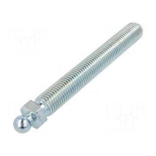 Pin | M20 | Plunger mat: steel | Ø: 15mm | Plating: zinc | Spanner: 22mm