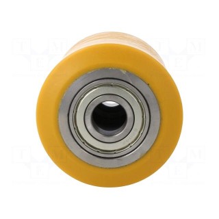 Pallet roller | Ø: 85mm | W: 100mm | hub with ball bearings