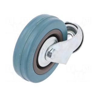Transport wheel | Ø: 100mm | W: 25mm | H: 130mm | torsional | 65kg | PG