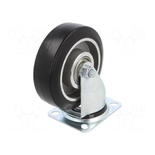 Transport wheel | Ø: 125mm | W: 40mm | H: 156mm | torsional | 150kg