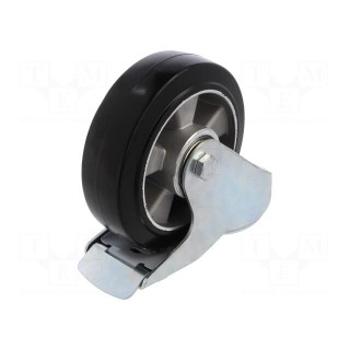 Transport wheel | Ø: 160mm | W: 50mm | H: 195mm | torsional with lock
