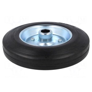 Transport wheel | Ø: 200mm | W: 27mm | 230kg | Mat: rubber | -20÷60°C