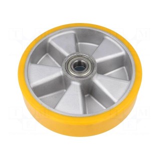 Transport wheel | Ø: 200mm | W: 50mm | 800kg | Mat: polyurethane