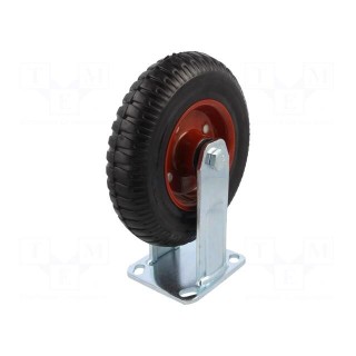 Transport wheel | Ø: 200mm | W: 58mm | H: 240mm | rigid | 235kg | rubber