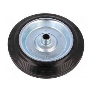 Transport wheel | Ø: 250mm | W: 28mm | 250kg | rubber | CSG | -20÷60°C
