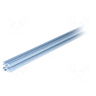 Connecting tubes | Width of the groove: 5mm | W: 20mm | H: 20mm | L: 2m