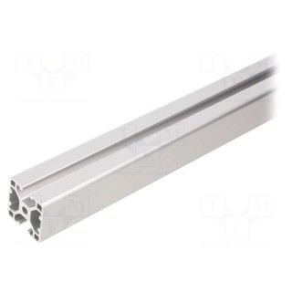 Connecting tubes | Width of the groove: 6mm | W: 30mm | H: 30mm | L: 2m